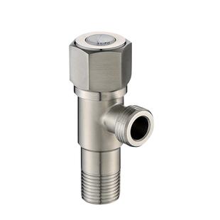 加厚冷热304不锈钢开关角阀厕所水箱马桶龙头卫生间坐便4分大流量