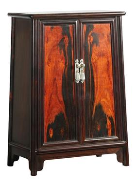 老挝大红酸枝双层中式风柜子文玩