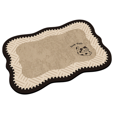 法式浴室地垫卡通卫生间防滑吸水