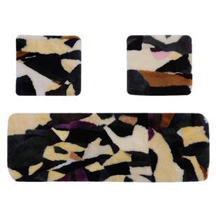 冬季纯羊毛汽车棉坐垫短毛绒皮毛一体座椅垫羊剪绒单片后排通用保