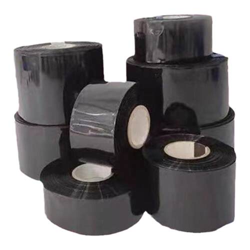 PVC热收缩套管防水耐磨黑色保护膜模型热缩管18650锂电池绝缘外皮