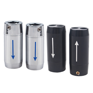 铝合金分线器 HiFi音箱喇叭线一分二分线环信号线音频线套环