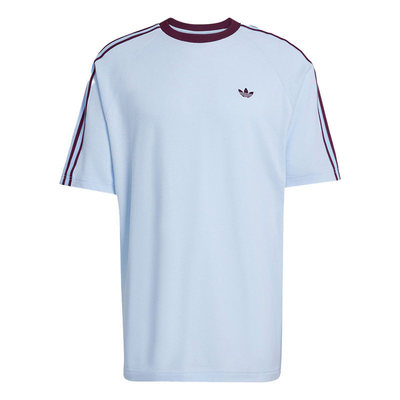 三叶草男装宽松休闲短袖T恤