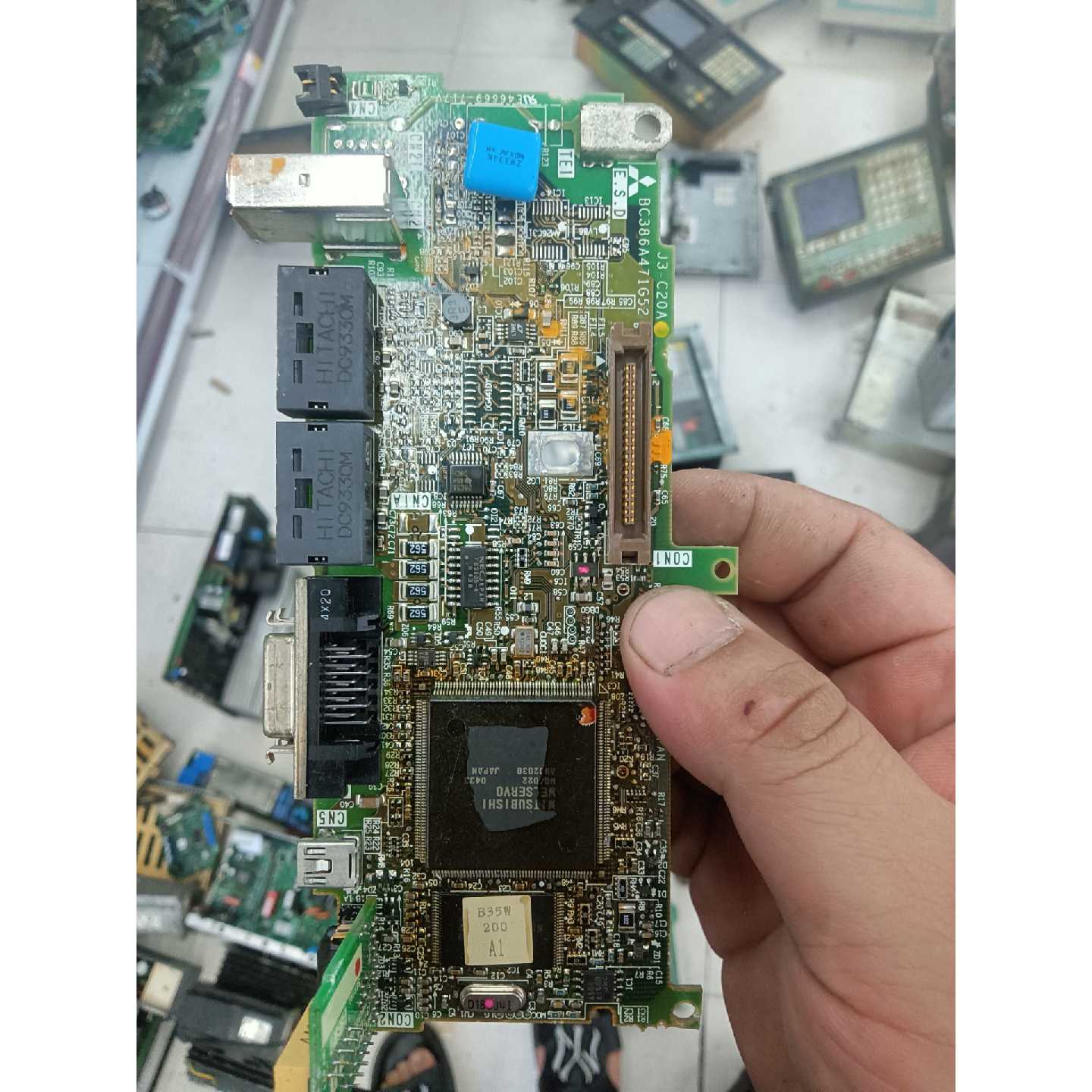 议价三菱驱动器主板BC386A471G52,东西如图好坏不知,配