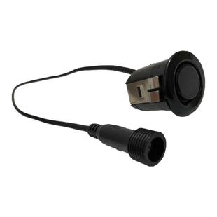 奇能汽车前车倒车雷达探头18.8mm火星人前置后通用澳派防水传感器