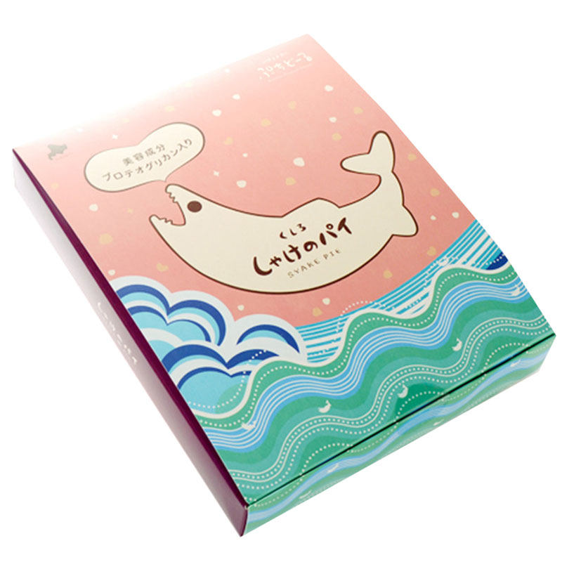 日本直邮 蛙鱼派饼干 北海道钏路新菓子 8枚 蛙鱼馅饼 北海道特产