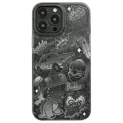 苹果iPhone16promax贝壳纹手机壳