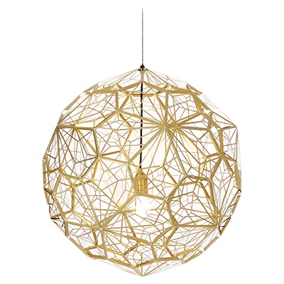 TomDixon黄铜手工镂空灯ETCHWEB