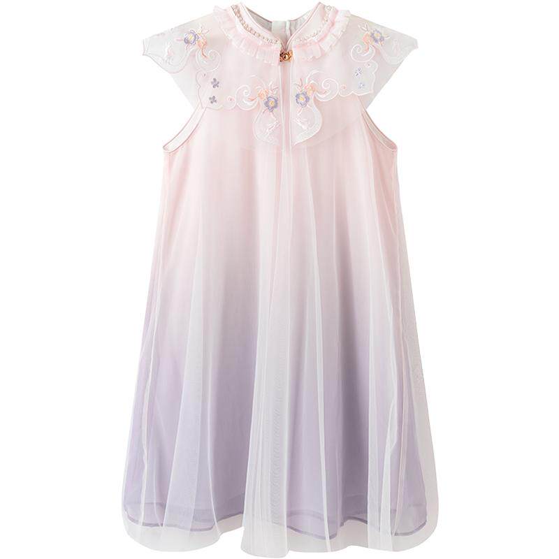 巴拉巴拉女童古风汉服连衣裙