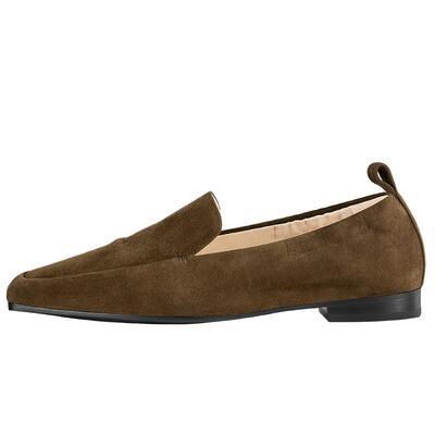 7or9咖啡可颂方头乐福鞋