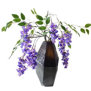 知根 仿真槐花枝婚庆花藤商场服装店橱窗装饰插花客厅摆设花卉