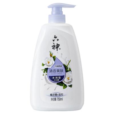 六神沐浴露清香爽肤果玉竹750ml