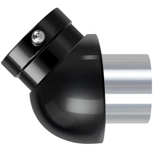 天文望远镜配件45度正像天顶镜1.25英寸目镜转角成像矫正天地两用