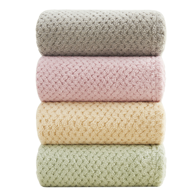 三利7A抗菌毛巾洗脸家用女比纯棉吸水不易掉毛男士洗澡干发面巾