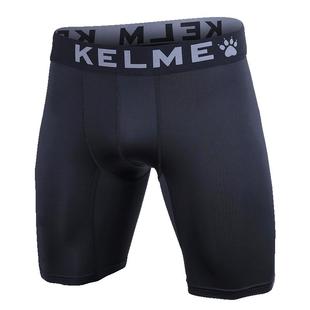 卡尔美紧身裤男足球铲球裤训练跑步健身高弹速干五分运动打底短裤