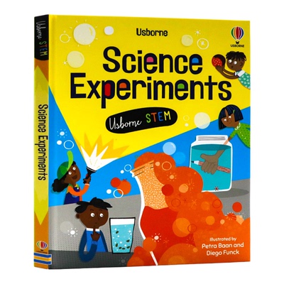 Usborne  STEM科学实验STEM Science Experiments 英文原版绘本 儿童科普科学实验探索指南 科学实践指导 尤斯伯恩