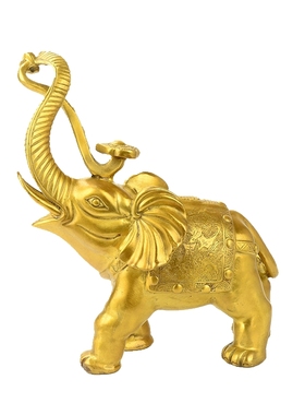 如意纯铜开业礼品大象摆件中式