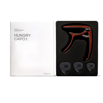 BERLIOZ柏辽兹民谣吉他变调夹金属电木吉他变音夹尤克里里调音夹