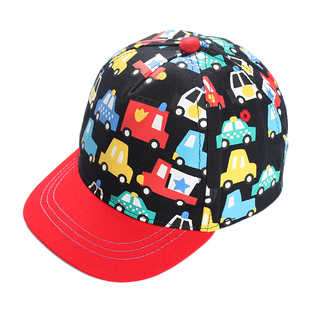 春秋婴儿棒球帽子1-3岁男童太阳帽2儿童鸭舌帽男孩宝宝防晒遮阳帽