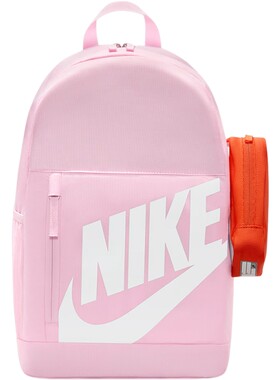 NIKE耐克儿童大容量书包笔袋二合一LOGO运动休闲双肩包HJ4186-663