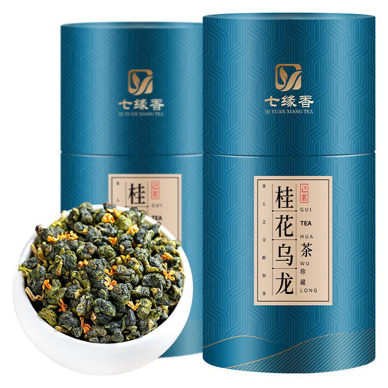 七缘香桂花乌龙茶特级铁观音浓香特色产区乌龙茶