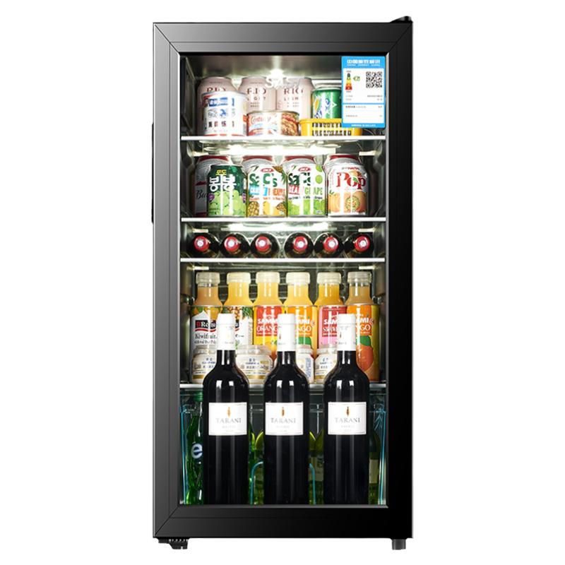 SAST/先科冰吧冷藏柜家用小冰箱茶叶饮料展示柜客厅办公室保鲜柜