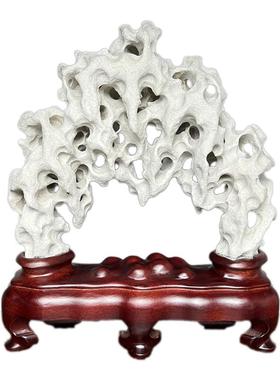 广西太湖石天然原石中式书房小型