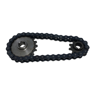 窑厂工地水电三轮车配件630单排1118齿电机飞轮后桥传动链条齿轮