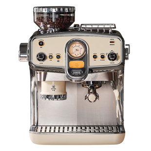 【政府补贴15%】佩罗奇S60咖啡机家商用半自动意式研磨一体机 158