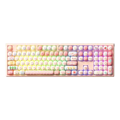 Akko小馒头键帽MOG高颜值圆润可爱主题热升华十字机械键盘键帽