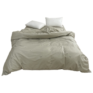 春山 复古高级感碎花全棉被套被罩简约风100纯棉被套宿舍单件素净