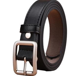 儿童皮带男童礼校服西装黑色高初中小学生胖童小孩裤腰带军训女童