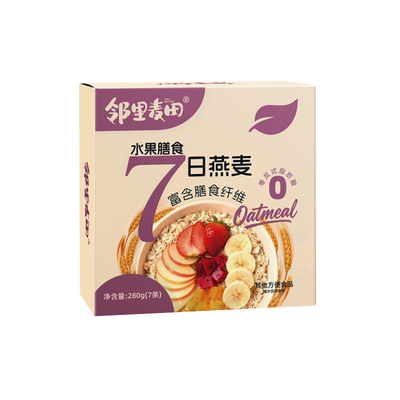 邻里麦田燕麦片水果燕麦0蔗糖