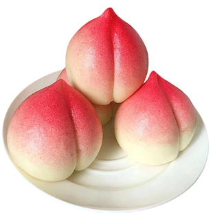 寿桃馒头豆沙包生日老人祝寿伴手礼糕点官方旗舰店7080大寿