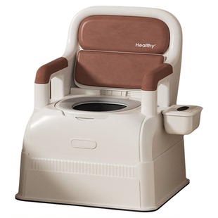 老年人坐便器可移动马桶床边老人坐便椅座便椅子结实孕妇卧室家用