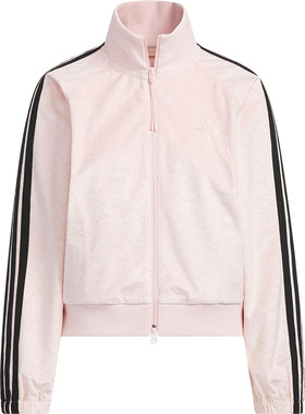 Adidas/阿迪达斯2025 STORY女士运动丝绒立领短款外套KC0174