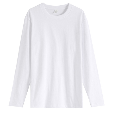 新疆棉纯色打底长袖t恤买一送一