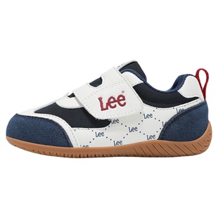 Lee Kids童鞋儿童板鞋春季2026新款皮面防水跑步防滑男童运动鞋子
