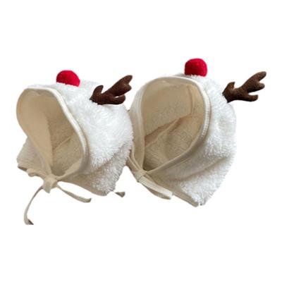 韩国童装圣诞节帽子帽鹿角帽子