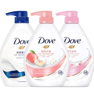 多芬沐浴露持久留香72小时香水乳液樱花成人女品牌正品官方旗舰店