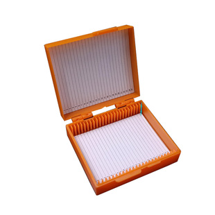 切片盒1/3/5/10/12/25/50/100片载玻片盒病理切片加厚玻片邮寄盒