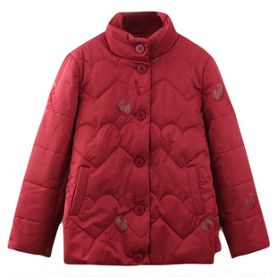 依佈中老年女士2025冬装新款保暖棉服小个子妈妈装加厚棉袄外套