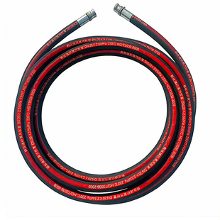 锅炉蒸汽高压胶管红EPDM三元乙丙橡胶耐高温耐压工业蒸汽输送软管