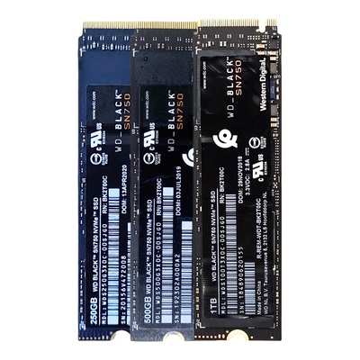 西*数SN750 250G 500G1T高速M.2台式机笔记本通用二手SSD固态硬盘
