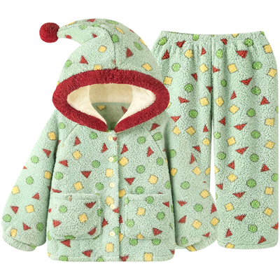 『小新睡衣』情侣睡衣冬加厚保暖