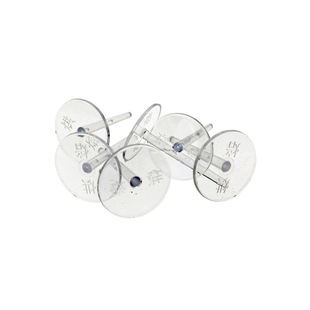 打桩垫片蛋糕支架塑料透明装饰摆件玩具底托固定器底座配件钉托盘