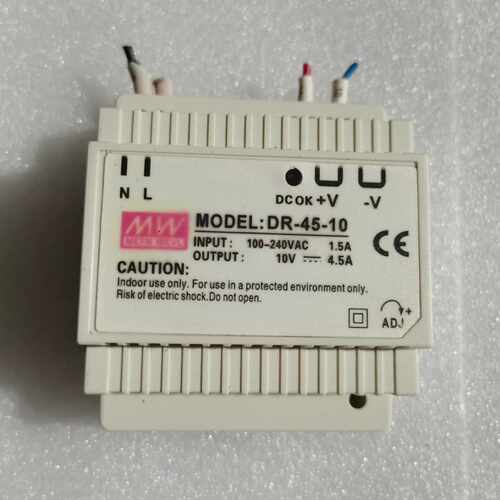 议价明纬 DR-45-10 导轨式开关电源。维修