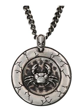 玉见敦煌十二星宫系列巨蟹座S925银吊坠项链挂坠男女款送礼物新品