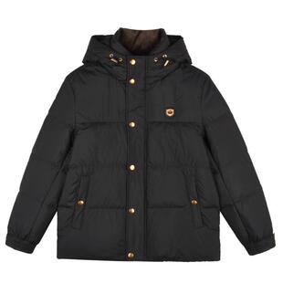 【大朵鸭绒】RaidyBoer/雷迪波尔2025冬男连帽胸章羽绒服外套8032