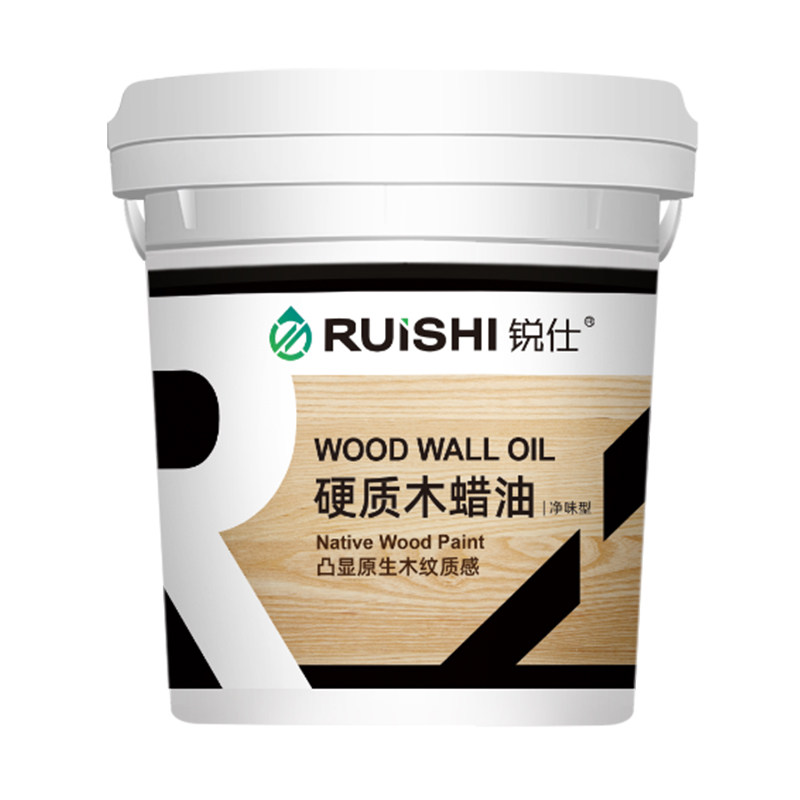 锐仕水性木蜡油室内实木家具纯天然木桌透明防虫防腐防水防霉清漆